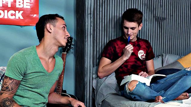 HETEROFLEXIBLE - Study Buddies Take a Break From Studying To Fuck Each Other