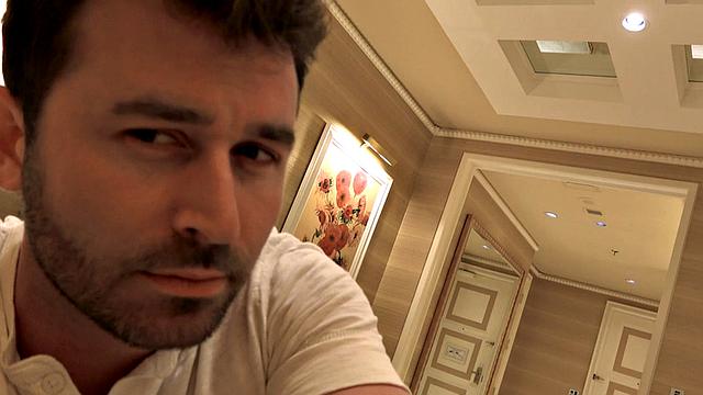 Cute anal babe assdrilled at home before blowjob