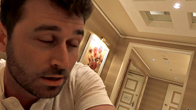 Cute anal babe assdrilled at home before blowjob