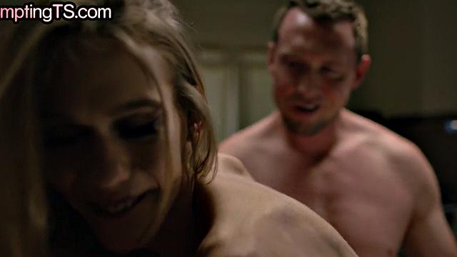 Super skinny TS babe rimmed and by doctor