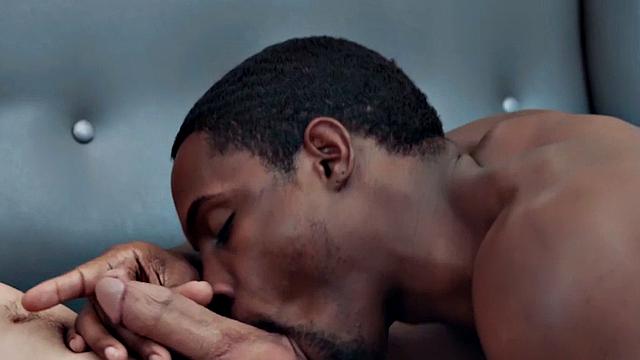 Ass fucked gay penetrated by thick cock in hole