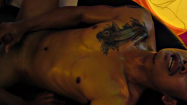 Real pissing Nippon twink gets fucked in tight ass