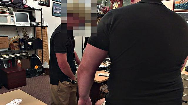 Amateur gaypawn assfucked in office by lucky owner