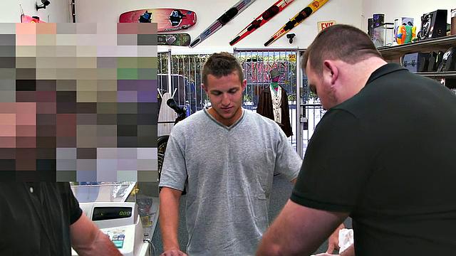 Amateur gaypawn assfucked in office by lucky owner