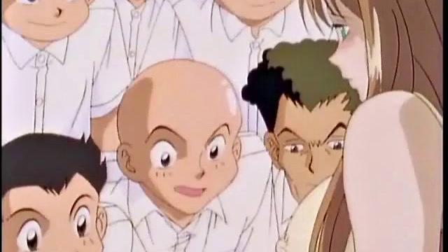 Hot student with big tits and bald pussy goes wild on teacher's lap