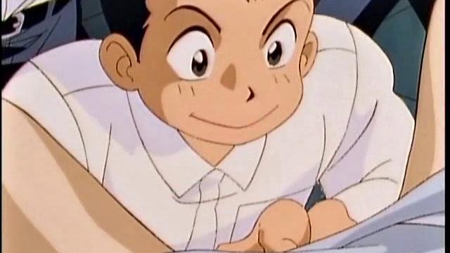 Hot student with big tits and bald pussy goes wild on teacher's lap