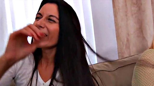 Real femdom using strapon