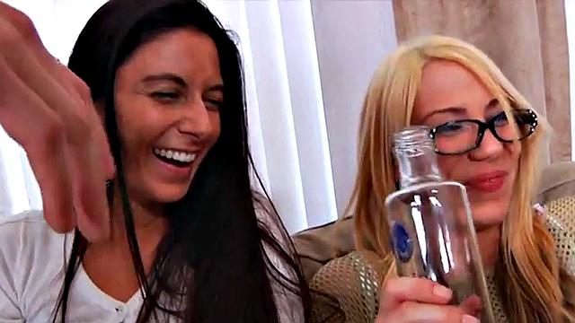 Real femdom using strapon