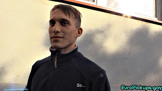 Cute stud gets butthole stretched