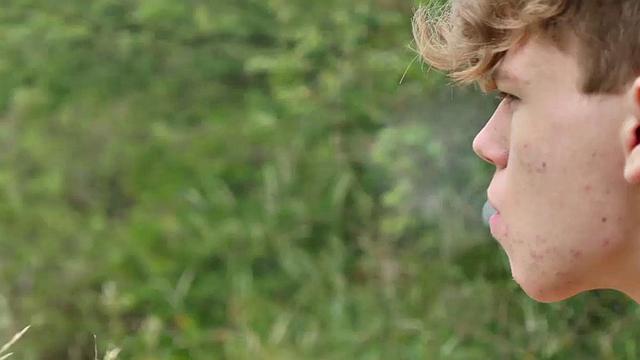 Leo Ocean is relaxing in the woods when Park Ranger Jerry Kaytton catches the young man smoking. Furious with him, Jerry forces his dick down the boy's throat.