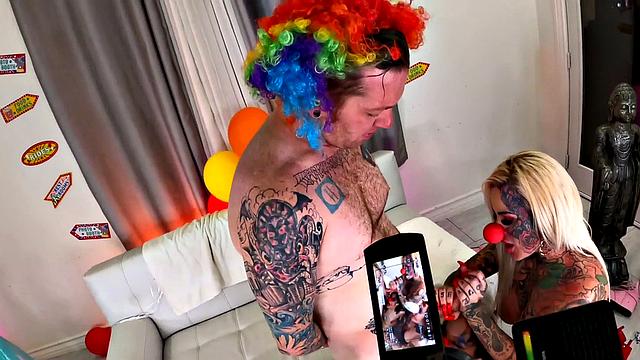 Behind the Scenes of Sexy Clown Show
