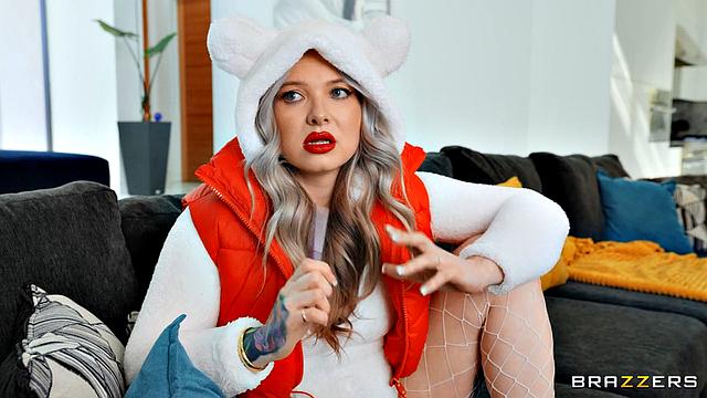 Mega-MILF Depraves Duo