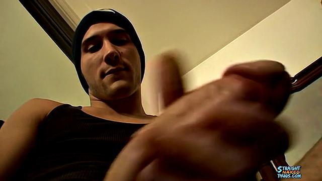 Jacob shows off his big cock and attitude in a hot gay skate session