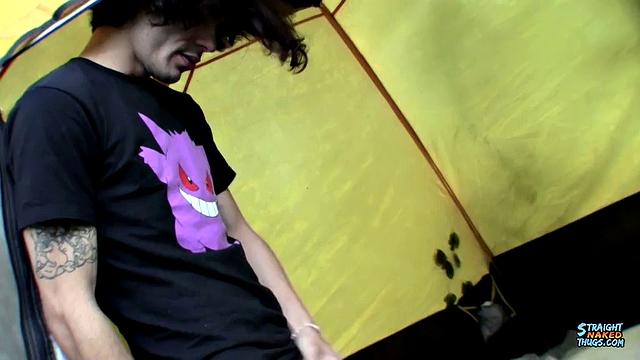 Cumming On His Friend's Stuff! - Devin Reynolds
