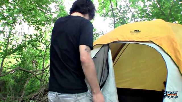 Cumming On His Friend's Stuff! - Devin Reynolds