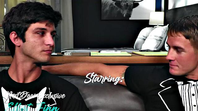 Hairy bottom barebacked and jizzed by BFs hard cock