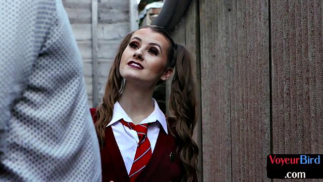 Lingerie roundass voyeur teasing