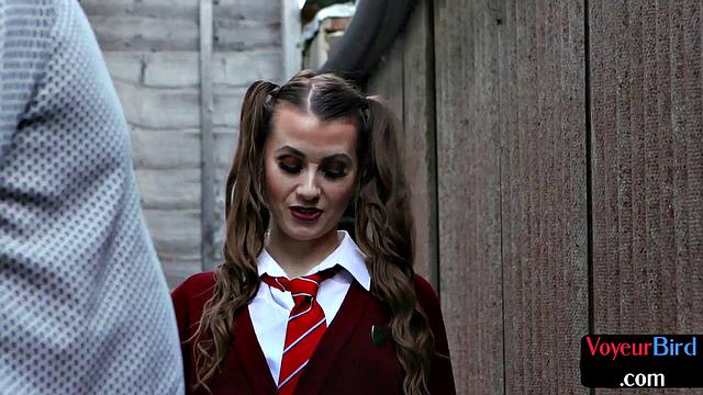 Lingerie roundass voyeur teasing