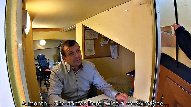 LAW4k. Woman with small ass has sex with security officer just to break free again