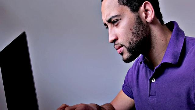 Stepbro's bareback ass-licking in living room while his girlfriend is in the room