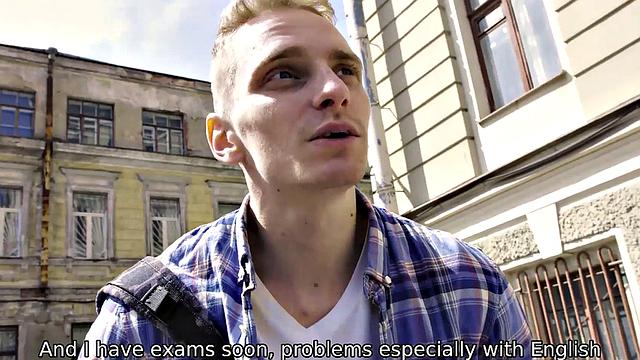 TUTOR4K. Guy discovers true intentions of tutor and fucks her