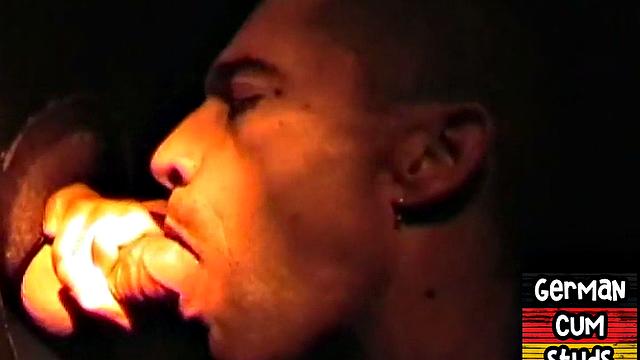 Str8 German jock cocksucking cock