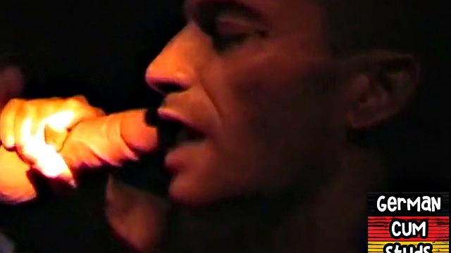 Str8 German jock cocksucking cock