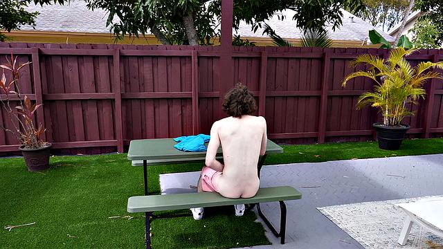 Nympho stepmom smashed by nerdy stepson while dirty talking