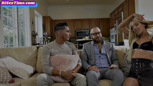 Ethnic threeway with open swingers