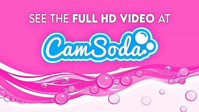 Camsoda - Big tittied cowgirl dildo fucks her pussy