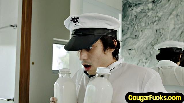 Cockhungry hugetitted cocksucking