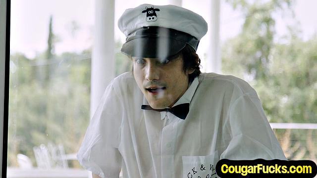 Cockhungry hugetitted cocksucking