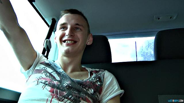 Troy Henley gets picked up for a wild threeway with Reece Bentley and Sean McKenzie
