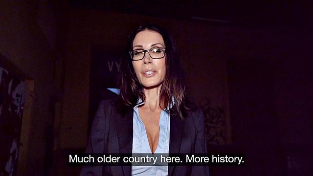 Picked up teacher got outdoor cuntfucked in POV