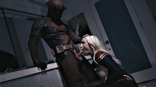 Wicked - Blonde Big Tittied Milf Gets Her Tits Bouncing In A Side Fuck