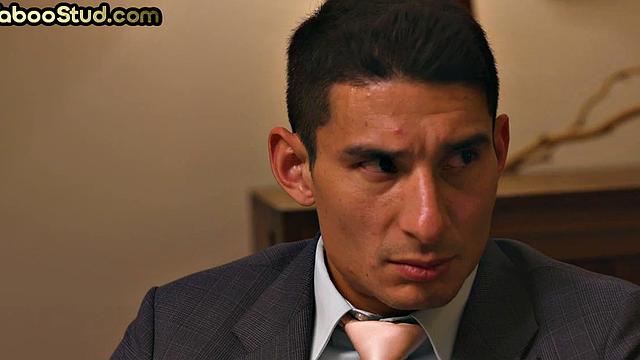 Weird bottom studs in taboo stepfamily orgy