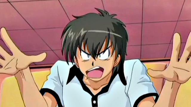 Master fingers his filthy anime teens