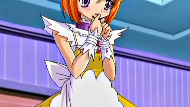 Master fingers his filthy anime teens