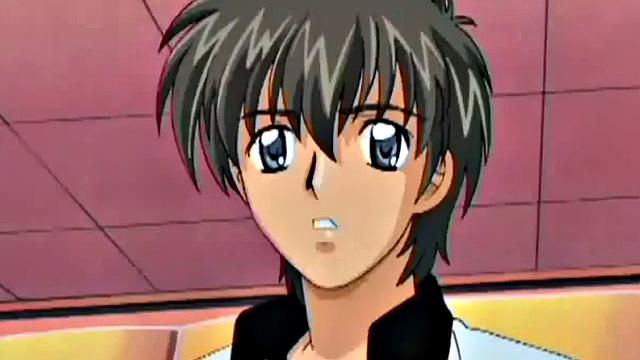 Master fingers his filthy anime teens