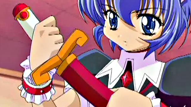 Master fingers his filthy anime teens
