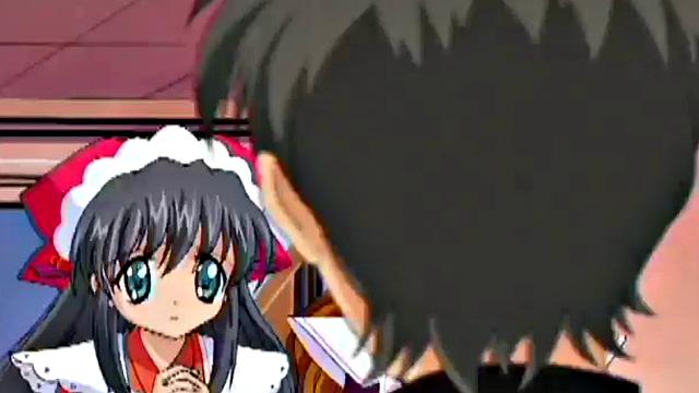 Master fingers his filthy anime teens