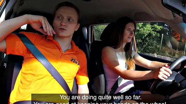 Public bitch fucked in wet pussy hole by nice stiff dick