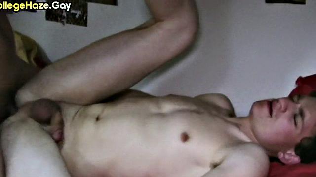 Str8 guy on college gets fucked in his 21yo ass for fraternity
