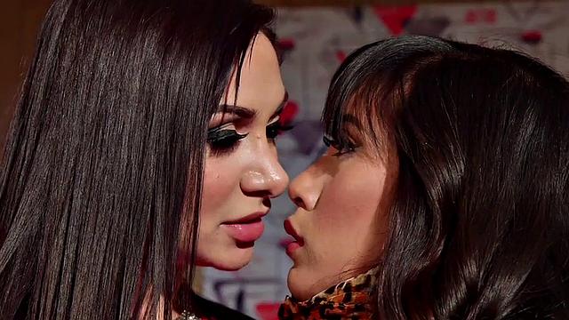 Whipping BDSM domina fucks Asian asshole with strapon