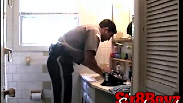 Sucking Straight Cop Zack