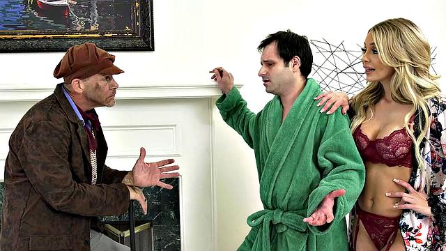 Cheating MILF Madelyn Monroe Cucks Her Husband While Bouncing Her Big Tits