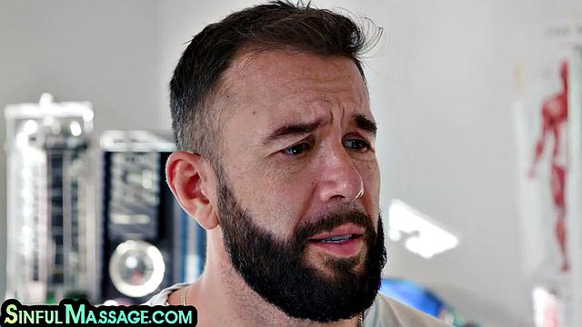 Stunning Horny Masseuse Satidfy Client