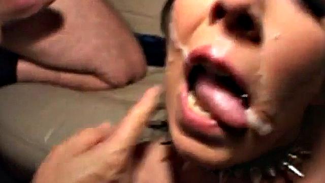 slut sucking dick in the back of car