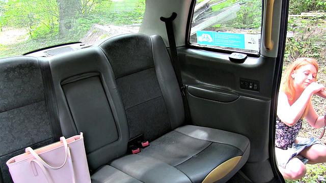 Tattooed chick pays off her debt with deep doggy & car play