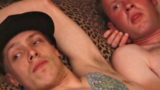 Shane and Nate Ritchie are quick to undress and even quicker to give each other head. The boys exchange blow jobs, before Shane pushes his hard cock deep into Nate's firm ass.